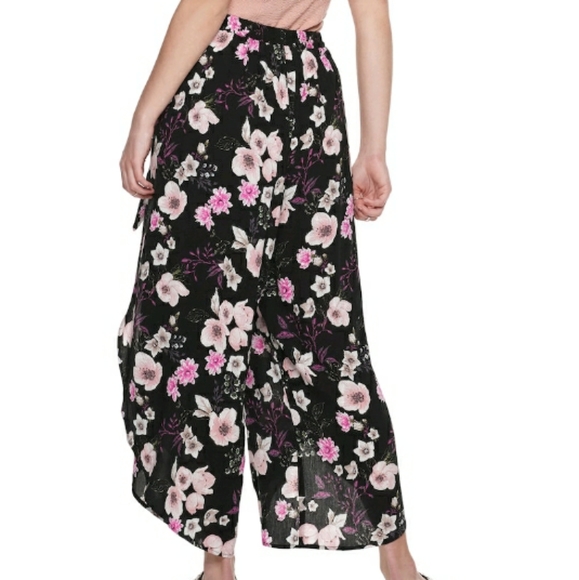 Juniors American Rag Flyway Ankle Soft Pants W/Tie - Picture 2 of 4